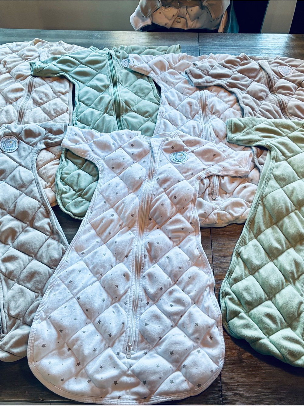Small Dreamland Baby Transition Sleep Sacks / Swaddles